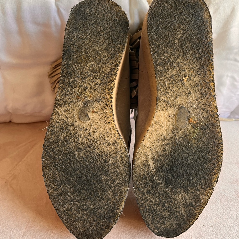 Womens Ariadne Craft  Grey Suede | Clarks Wallabees size 7.5 - Picture 3 of 7
